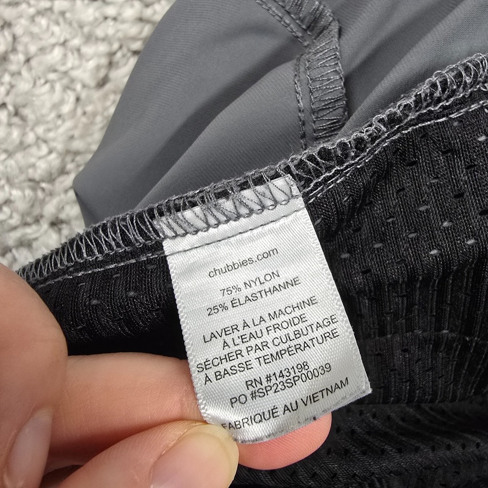 Chubbies Mens Gray Jogger Pants‎ Size XL Elastic Waist Athleisure Streetwear - Picture 5 of 12